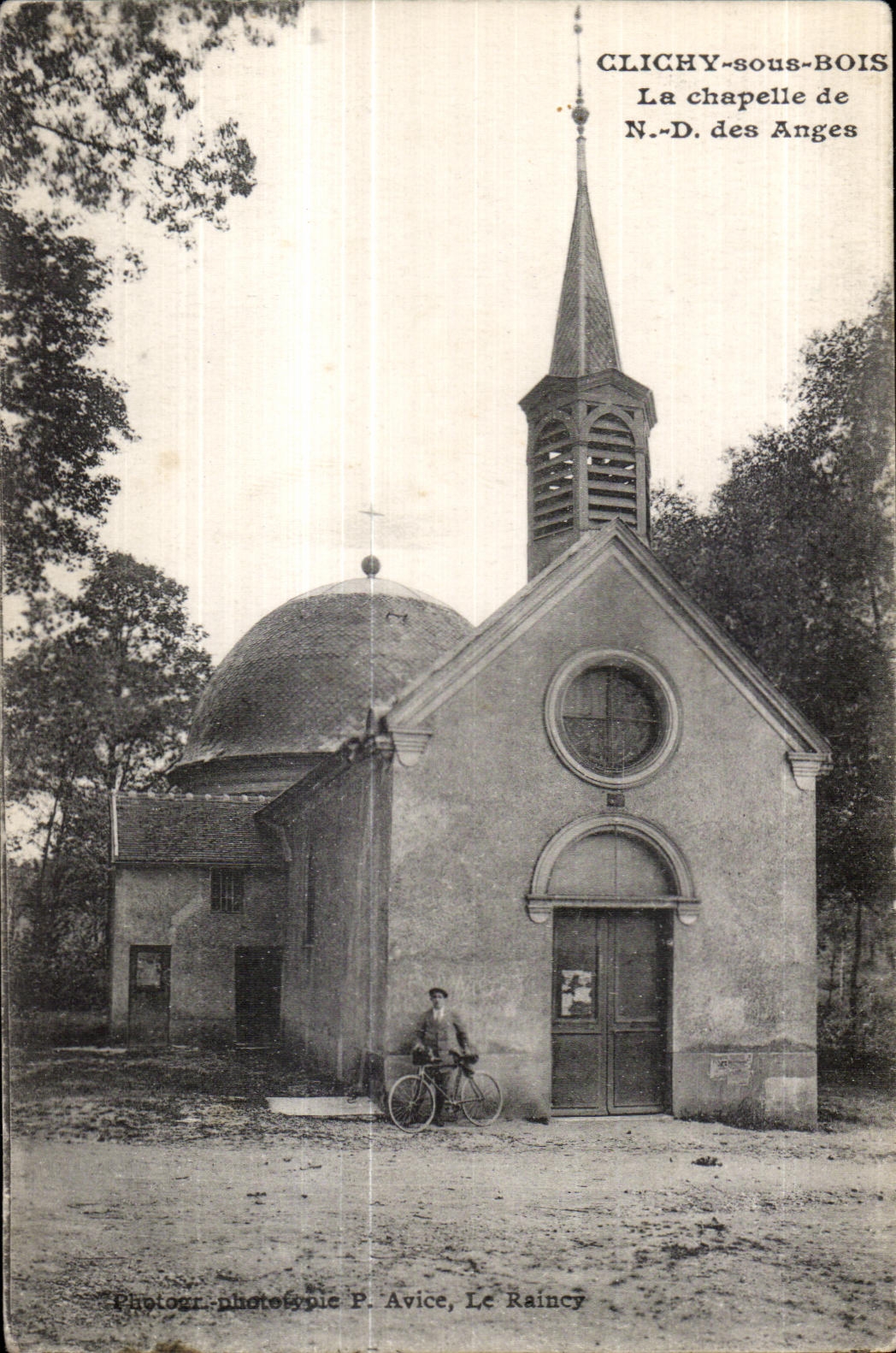 CPA Clichy debajo de la madera la cAmara acorazada de NR de los Angeles
