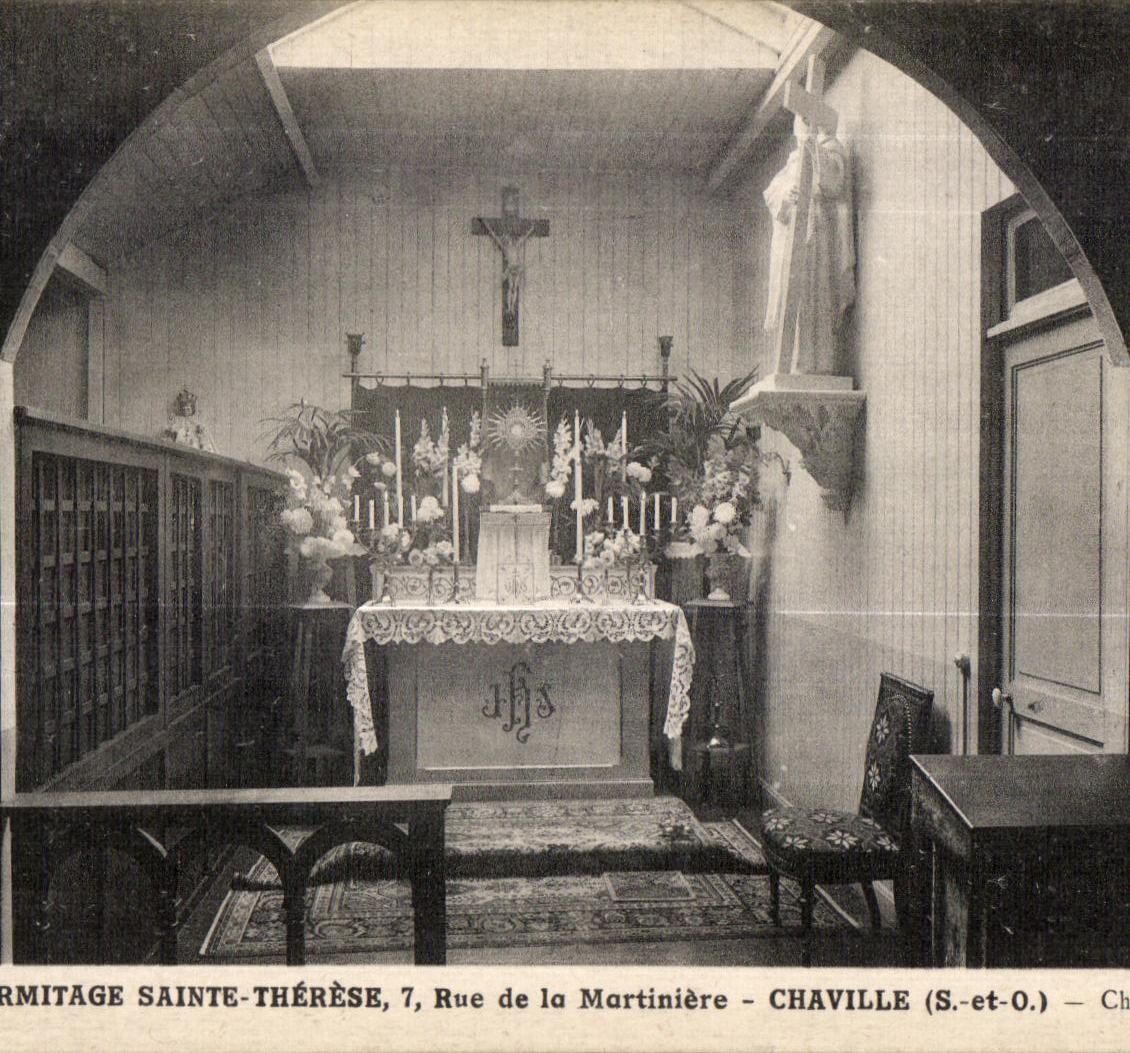 CPA Rmitage Sainte Therese 7 Rue de la Martiniere Chaville