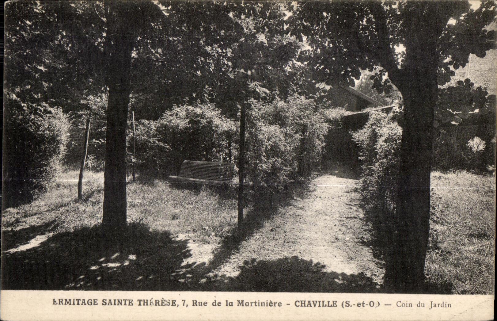 CPA Ermitage Sainte Therese 7 Rue De La Martiniere Chaville
