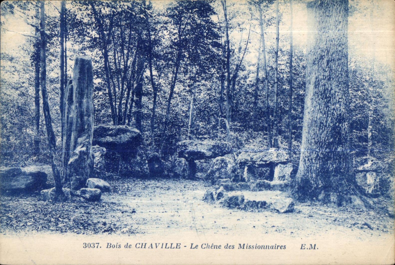 Madera de CPA de Chaville el roble de los misionarios