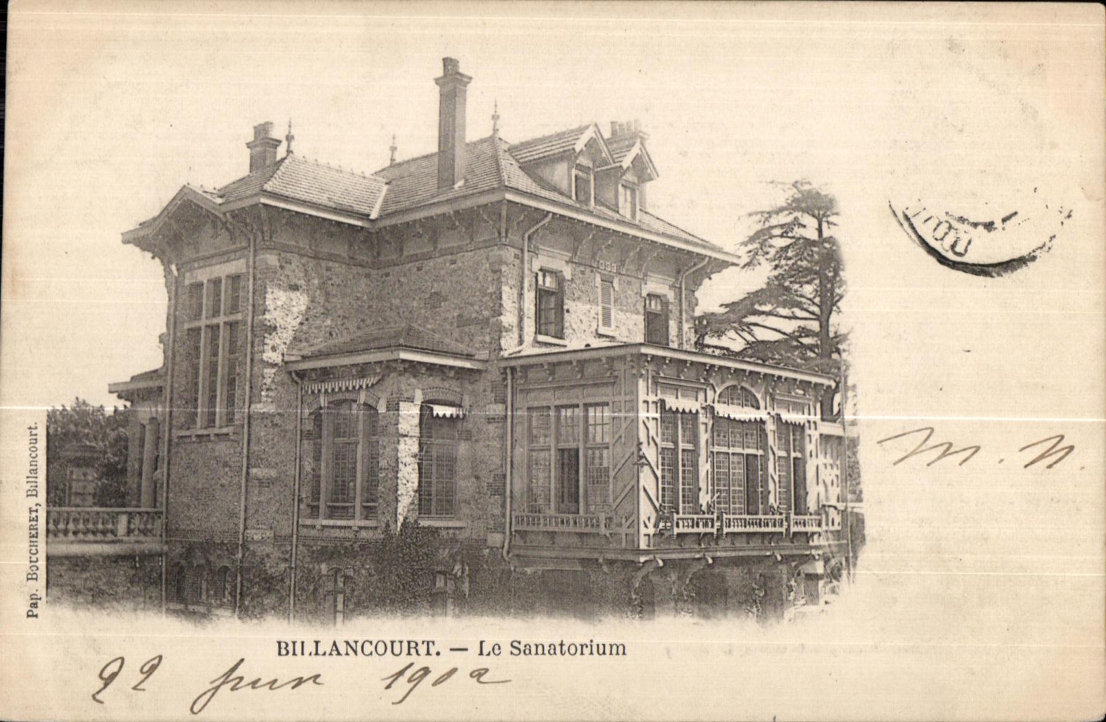 CPA Billancourt the Sanatorium