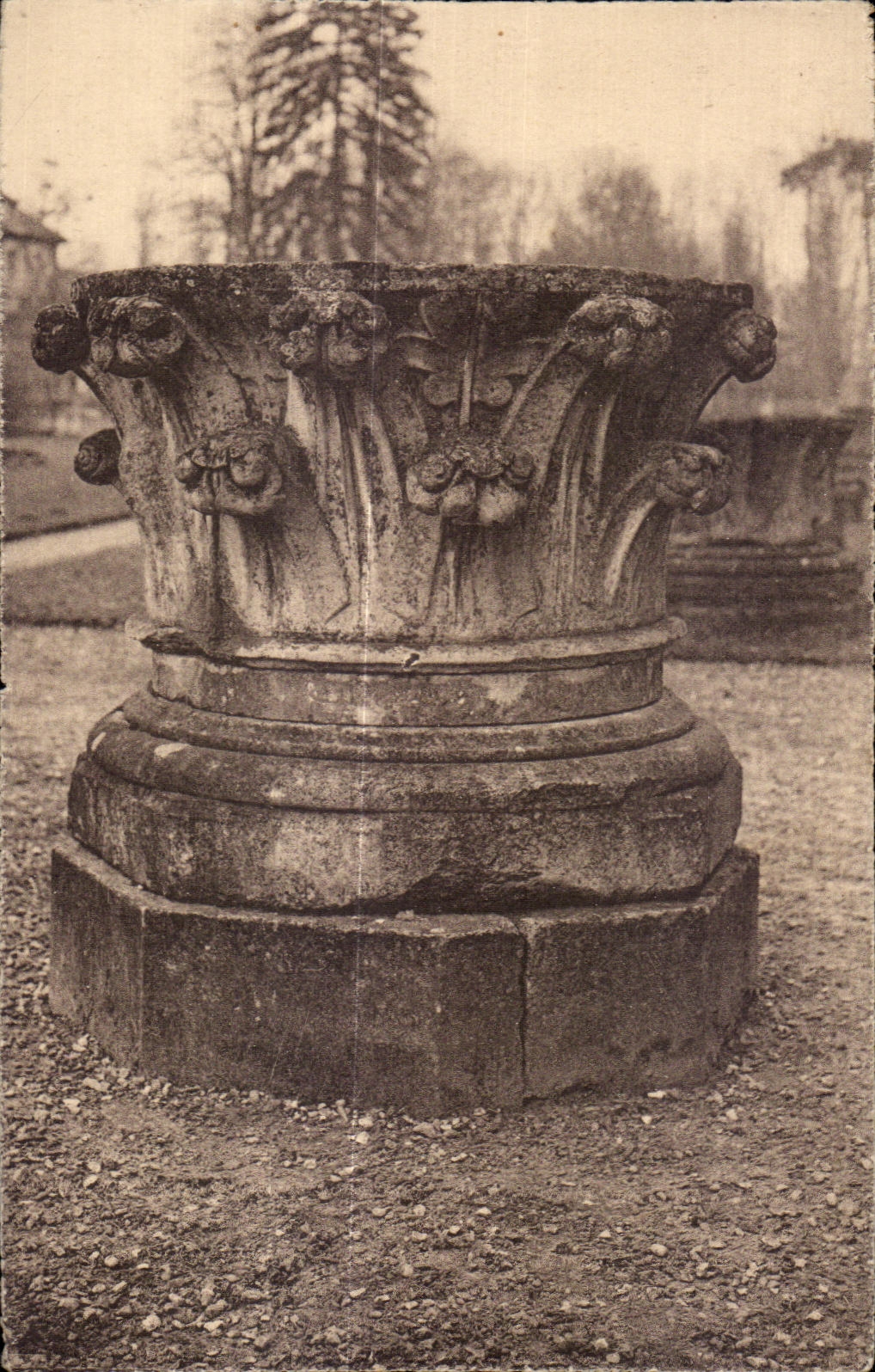 CPA Abbey of royaumont asnieres oise (S and O) capital