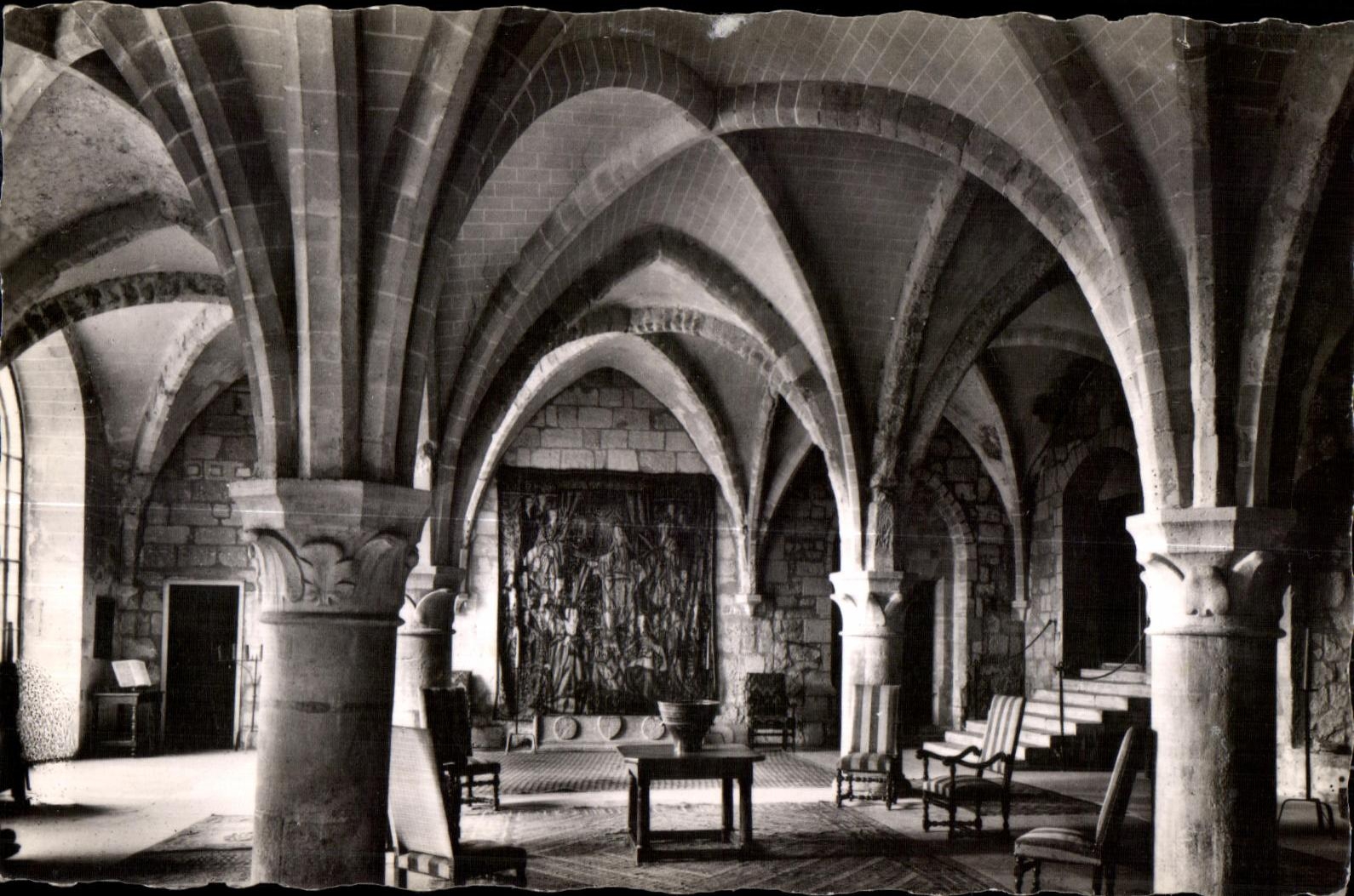 CPSM Abbaye de Royaumont Asnieres sur Oise Anciennes cuisines