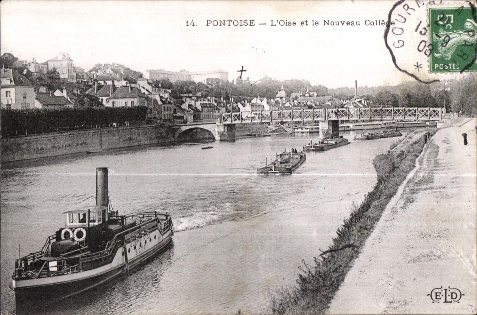 CPA Pontoise Oise y el nuevo barco de la universidad