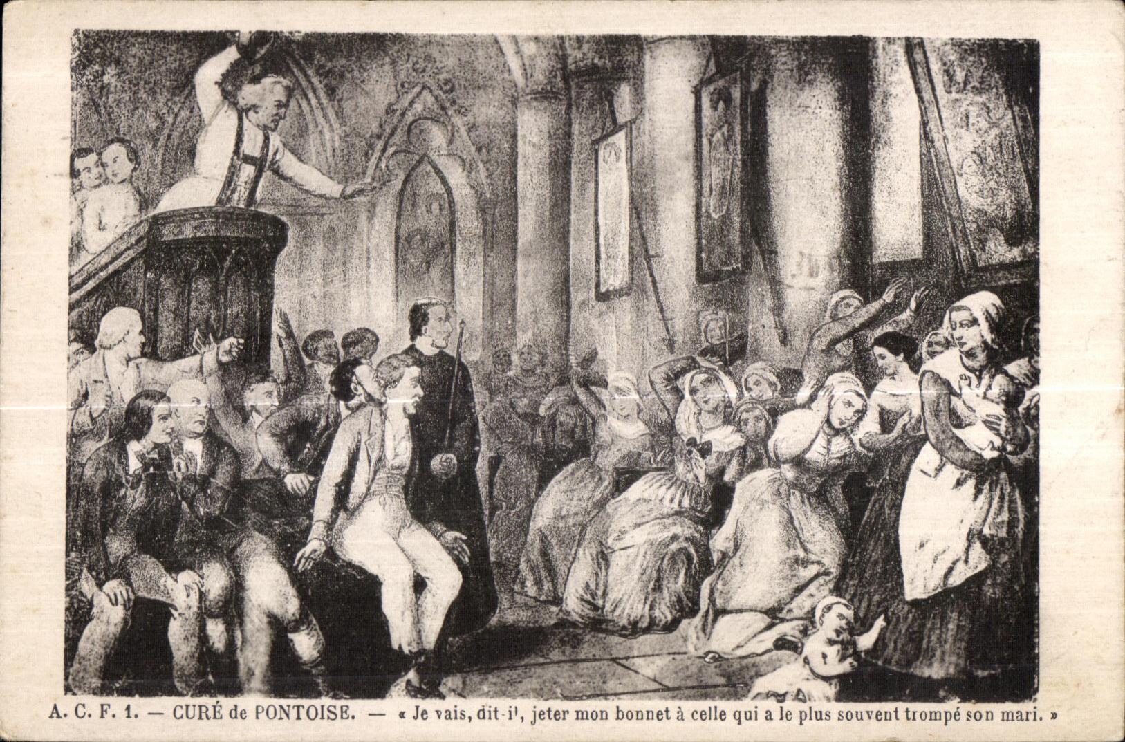 CPA Pontoise voy sabido pues Jeter mi capo tiene el que tenga generalmente cuerno su marido