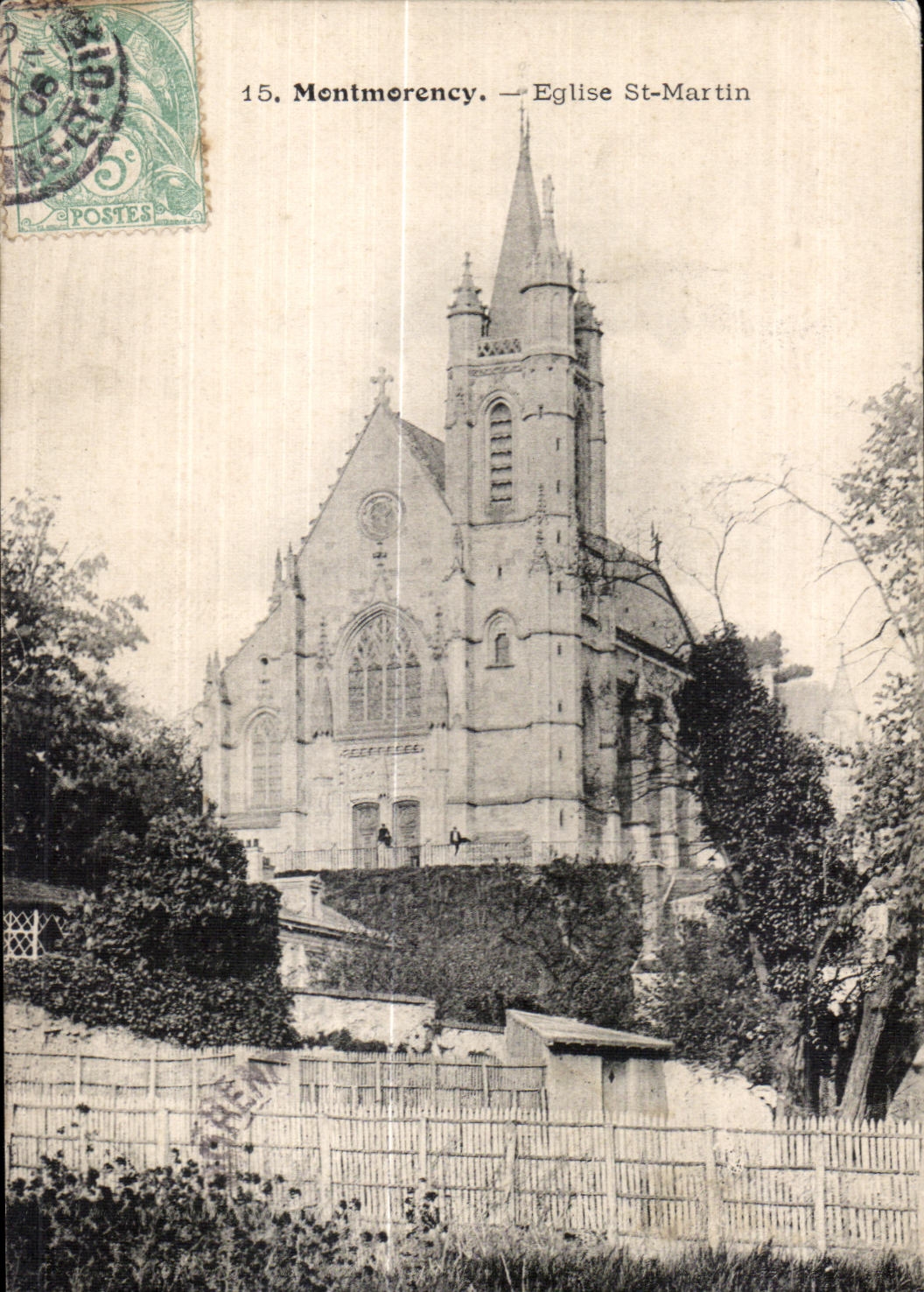 CPA Montmorency Church St Martin