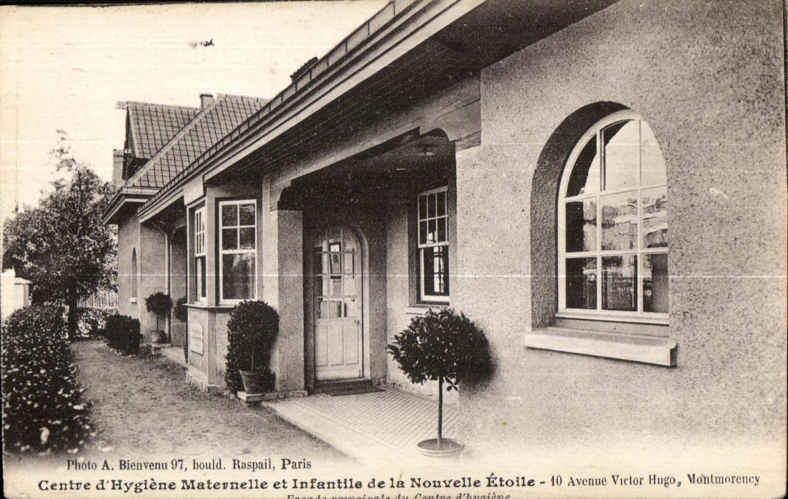 CPA Centers Hygine Marternele and Infantile News Etoile Which occurred Victor Hugo Montmorency