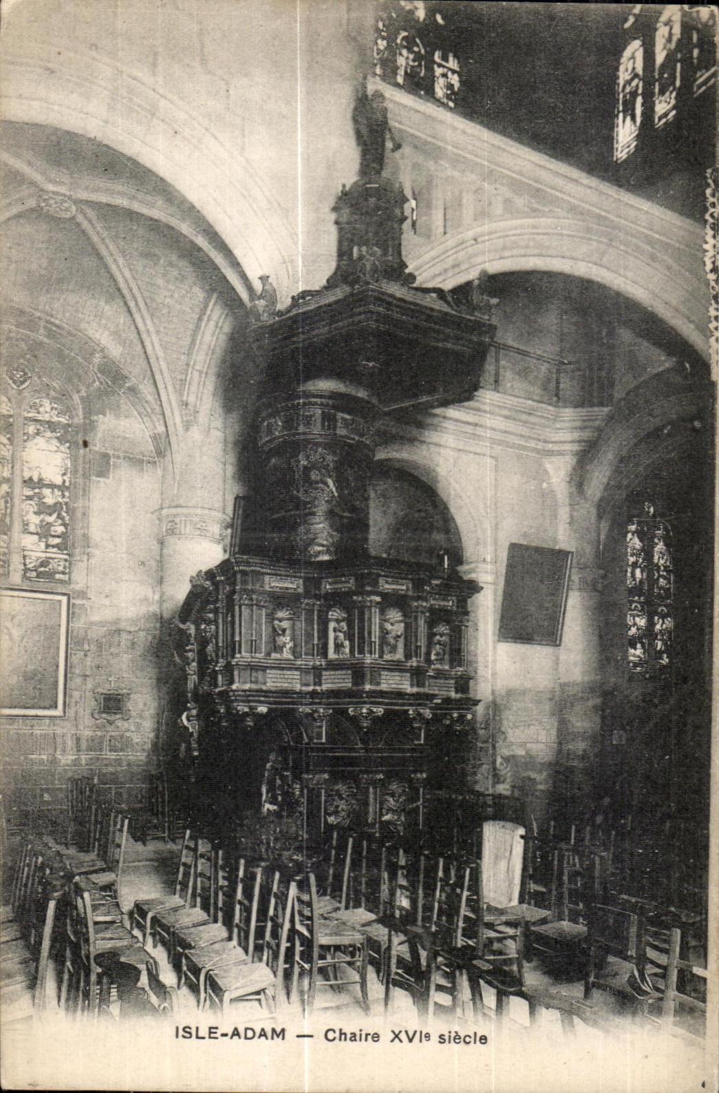 Siglo de AdAn Chaire XVI E de la isla de CPA