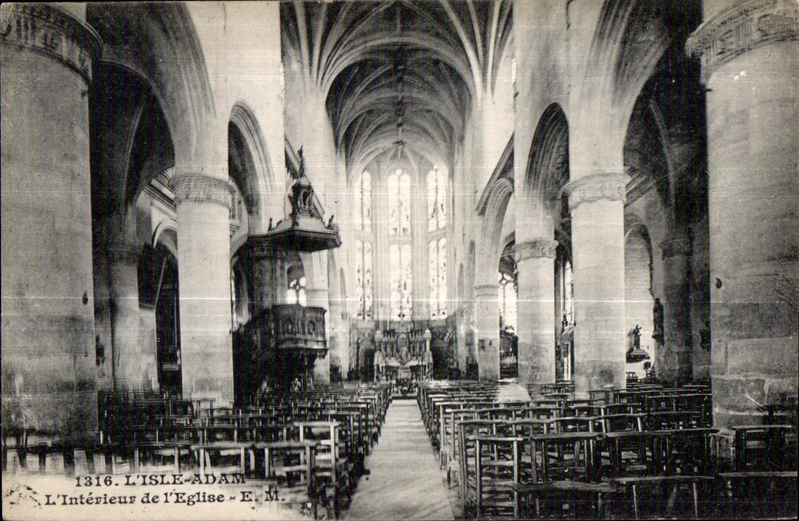 Interior de AdAn de la isla de CPA de la iglesia de I