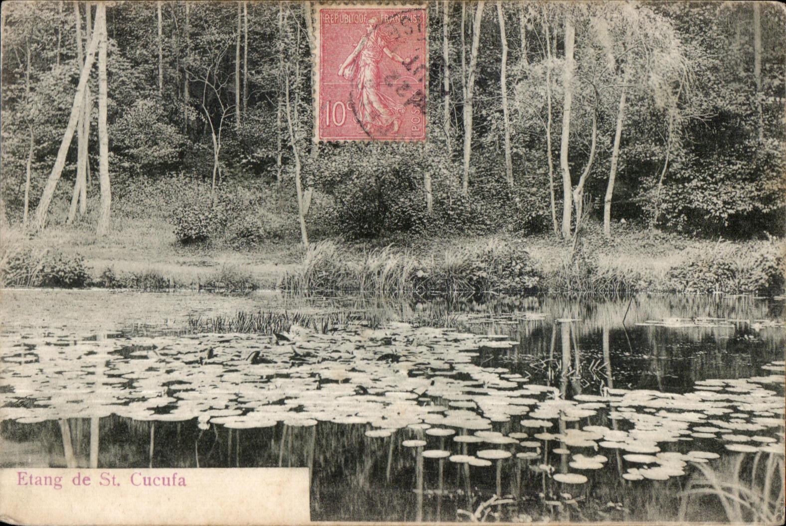 Charca de CPA de los sellos de Saint Cucufa