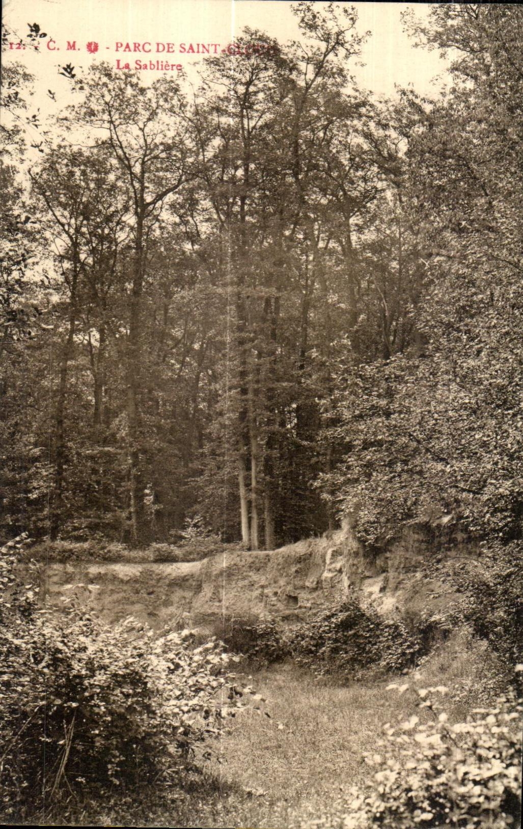 CPA Parc Saint Cloud La Sabliere