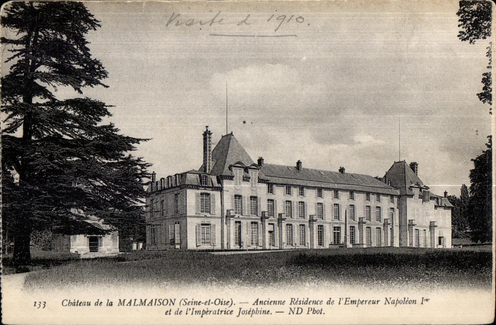 CPA Castle of Malmaison Old Residence of Napoleon Emperor
