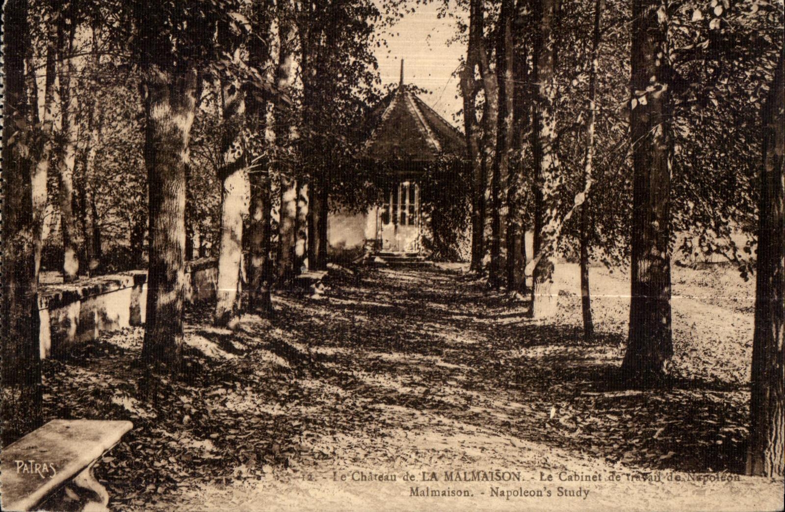 CPA Castle Of MaLMAISON the Cabinet of travau of Napoleon