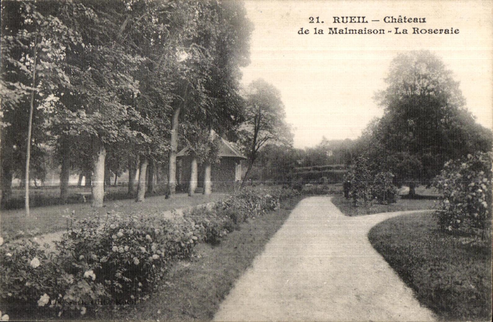 CPA Rueil Castle of Malmaison the Rosery