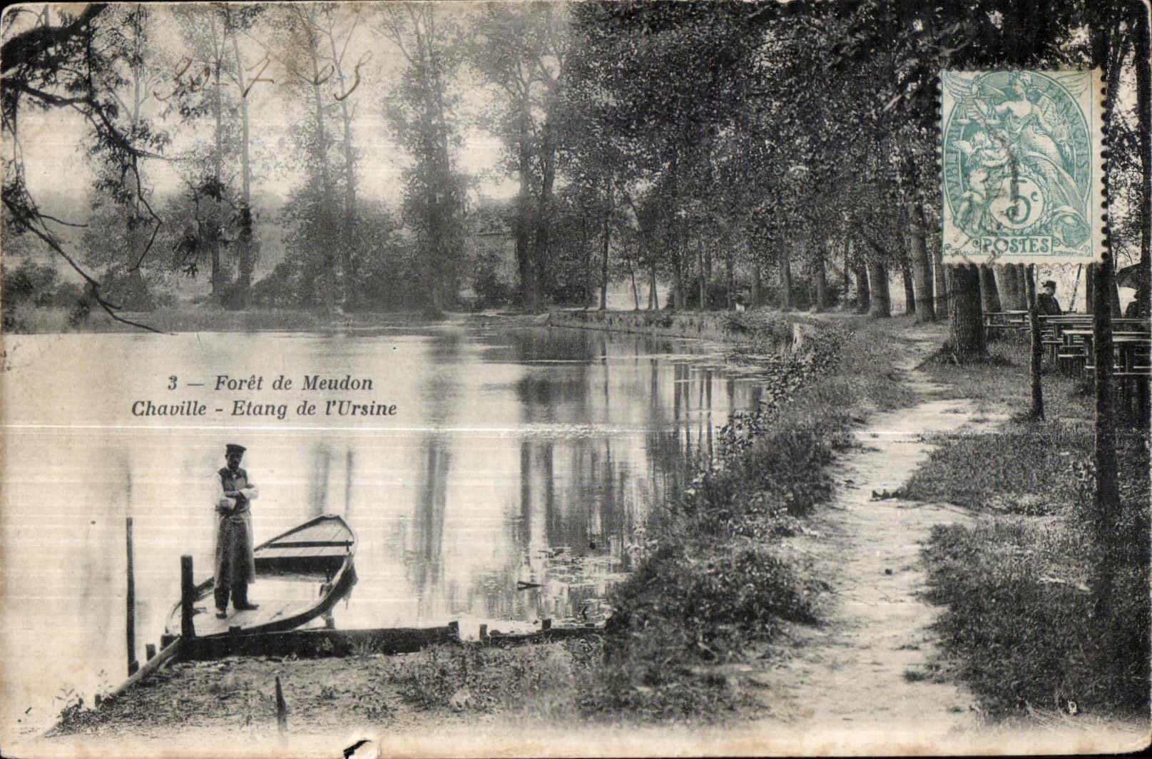Taladro de CPA de la charca de Meudon Chaville de osuno