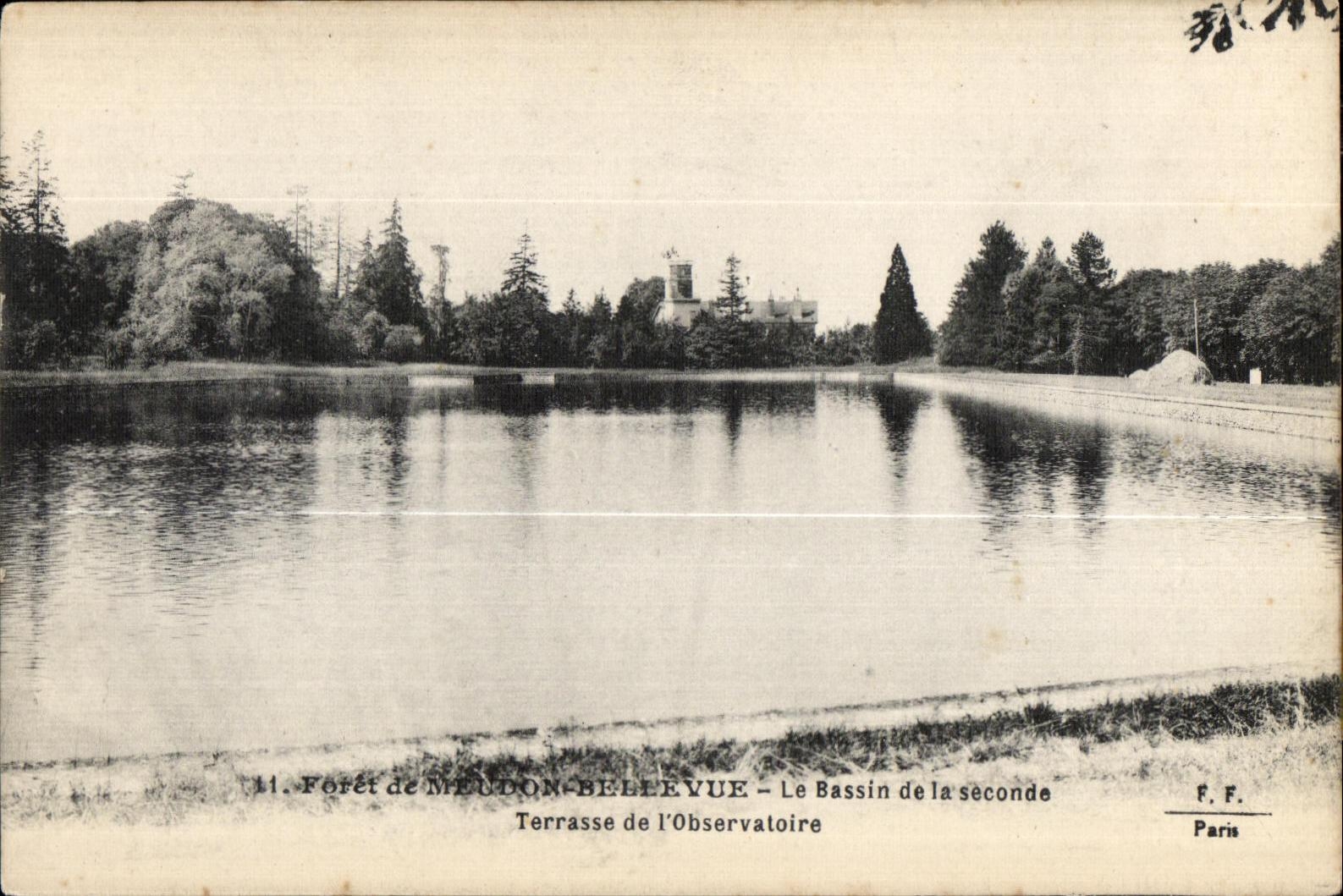 CPA Meudon Drill De Bellevue el lavabo de la segunda terraza del observatorio