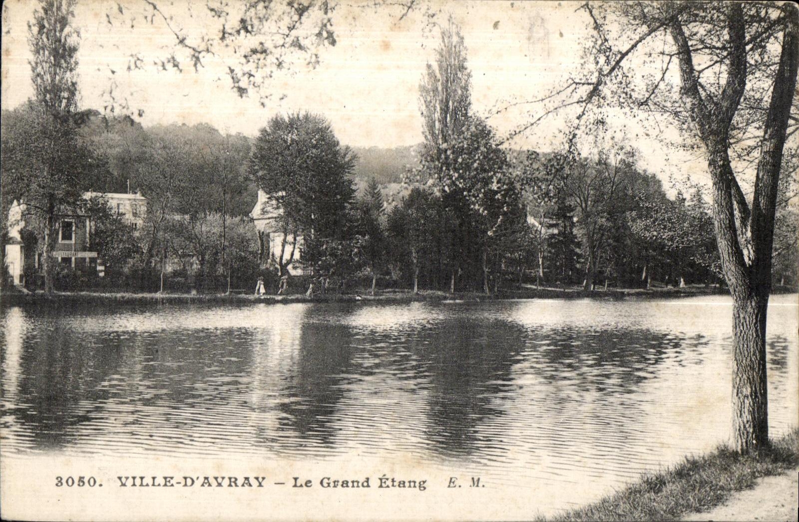 Ciudad Avray de CPA la charca grande