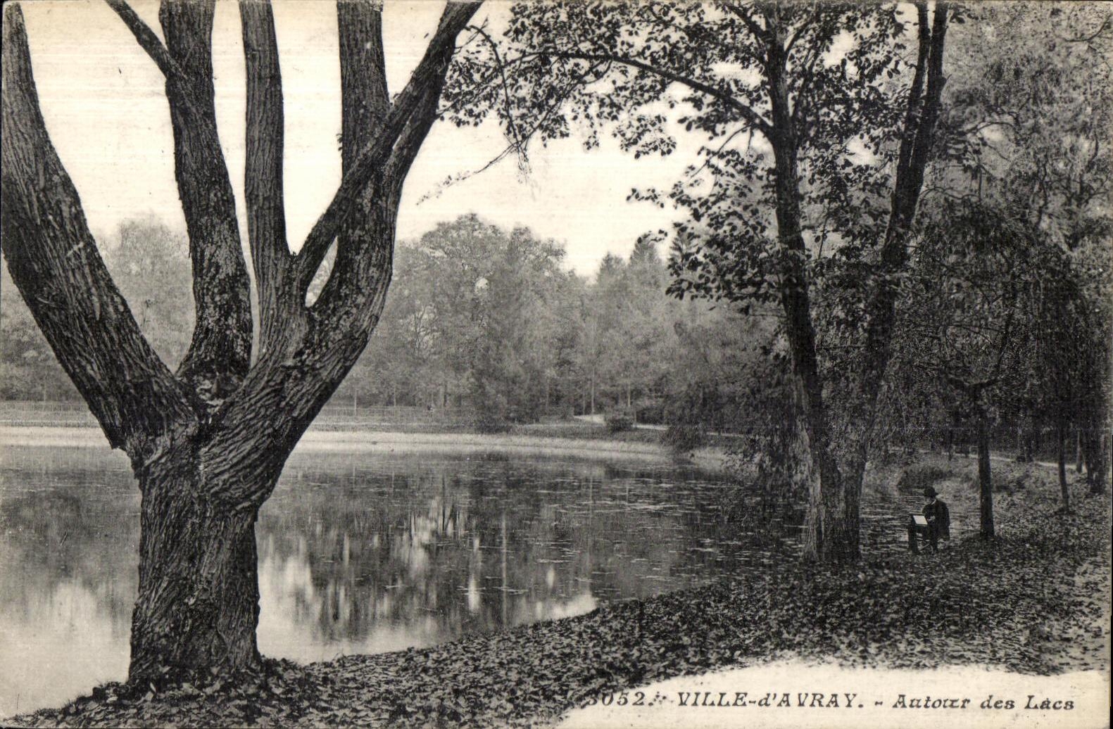 CPA Ville D Avray Autour des Lacs