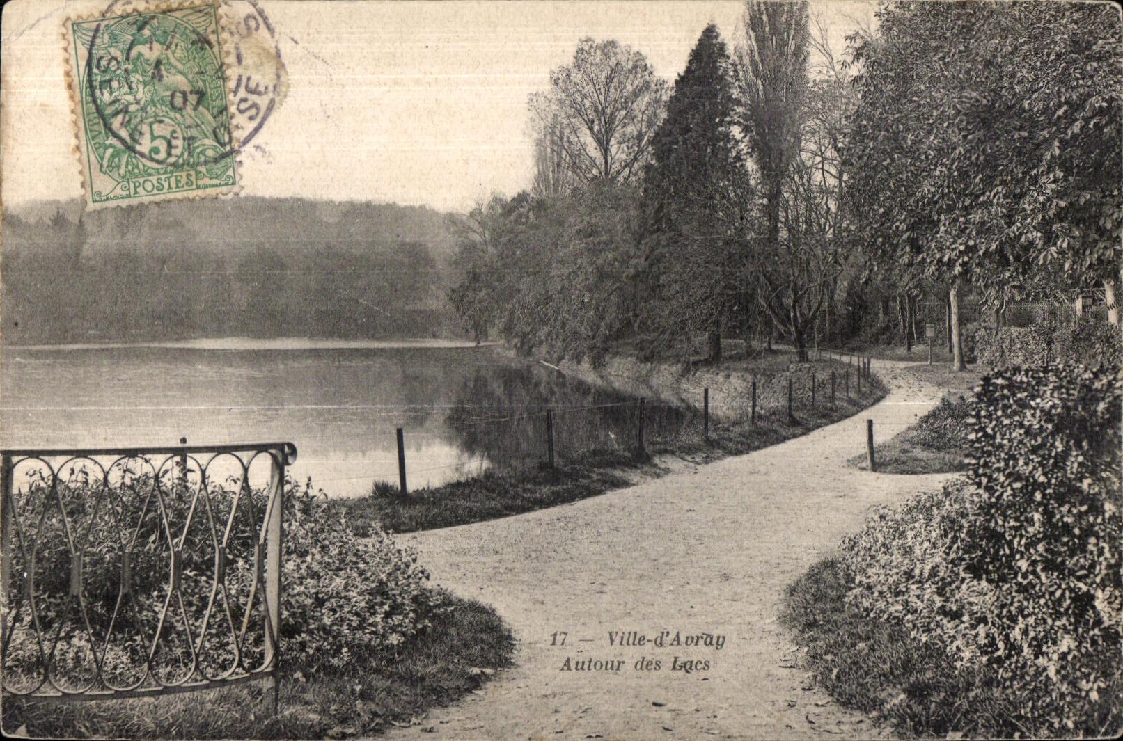 CPA Ville D Avray Autour des Lacs