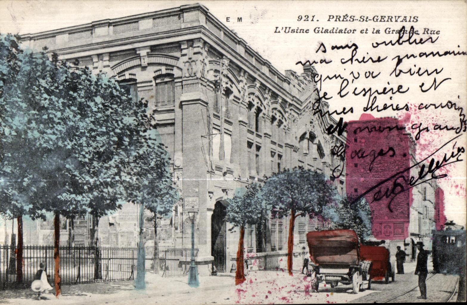 CPA Pre St Gervais Machines Gladiator and