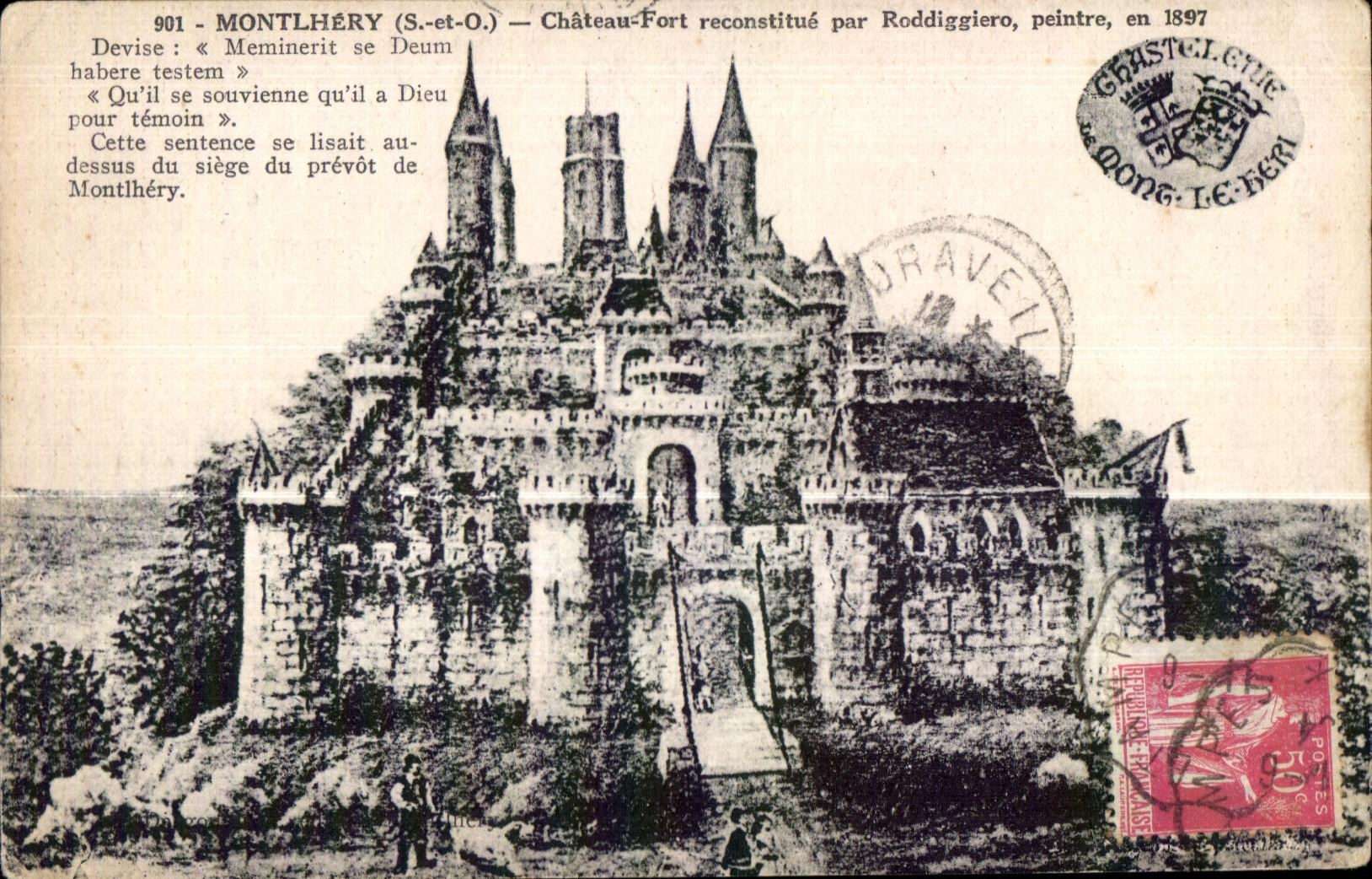 Montlhery - Chateau Fort - CPA 