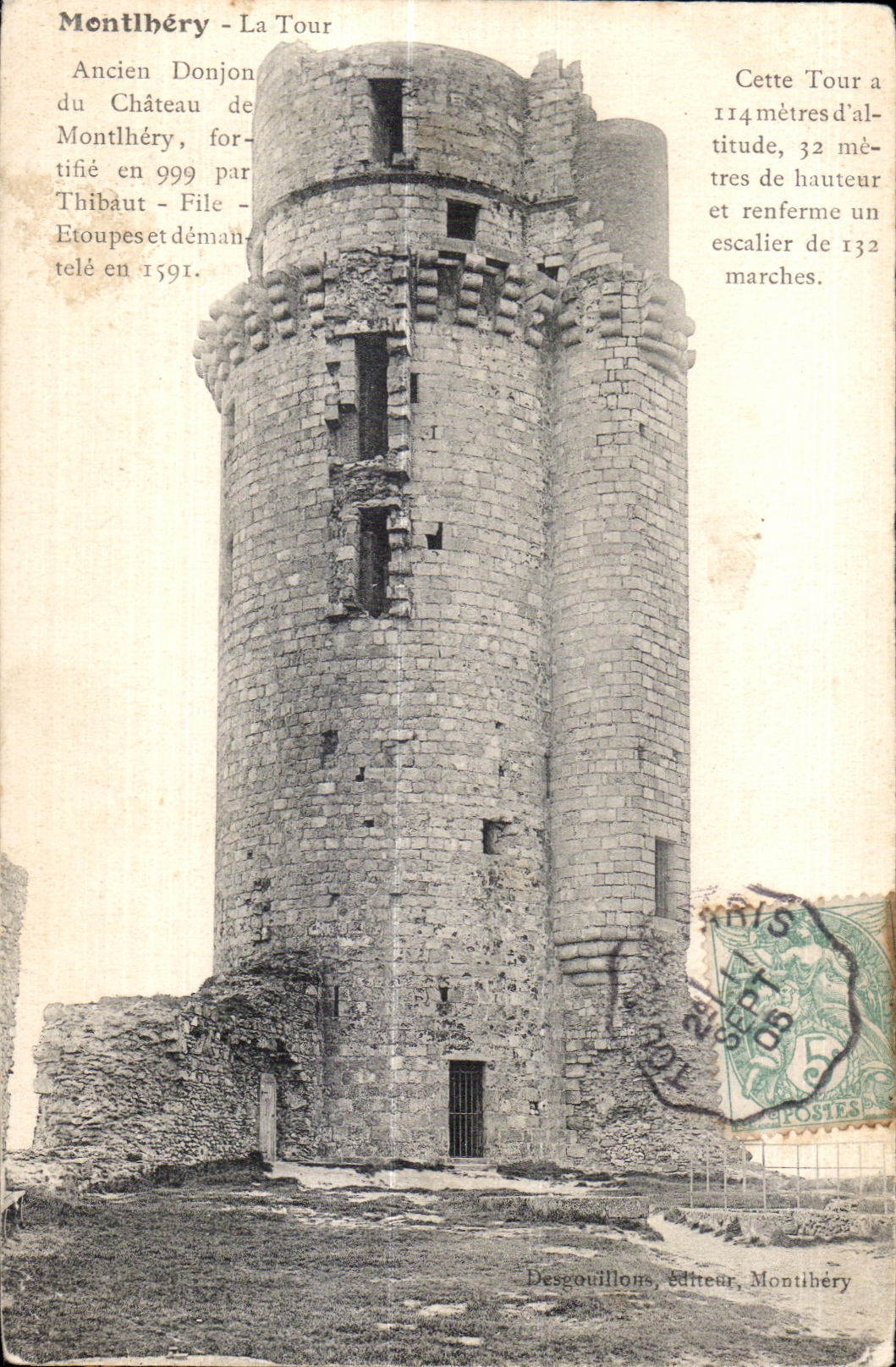 Montlhery - La Tour - Chateau - CPA 