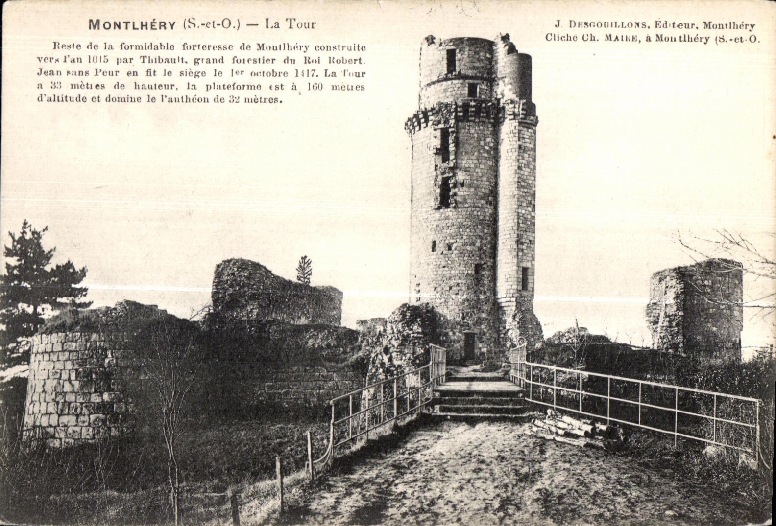 Montlhery - La Tour - Chateau - CPA 