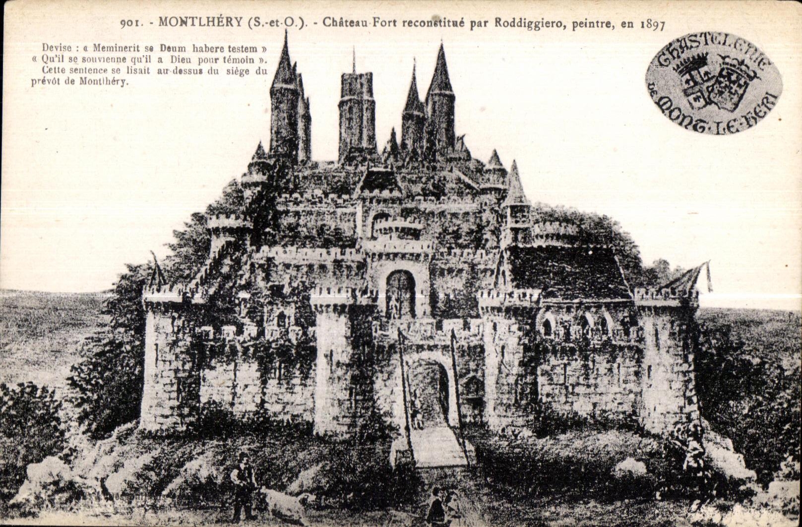 Montlhery - Chateau Fort - CPA 