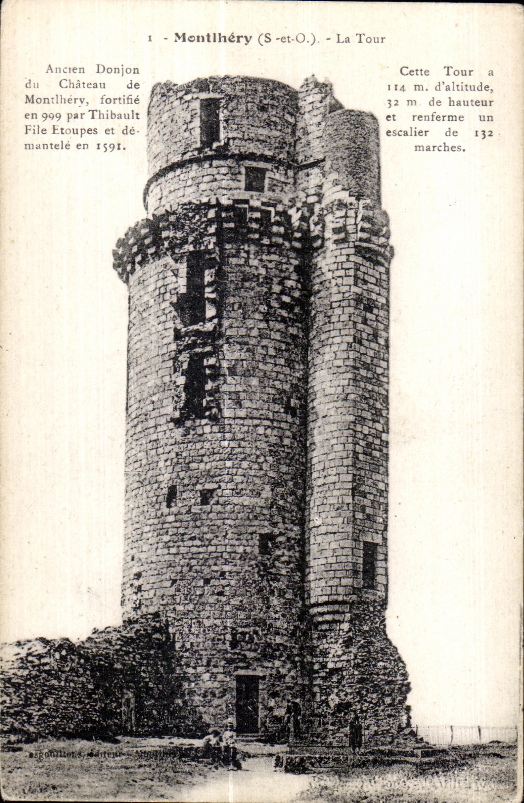 Montlhery - Chateau - La Tour - CPA 