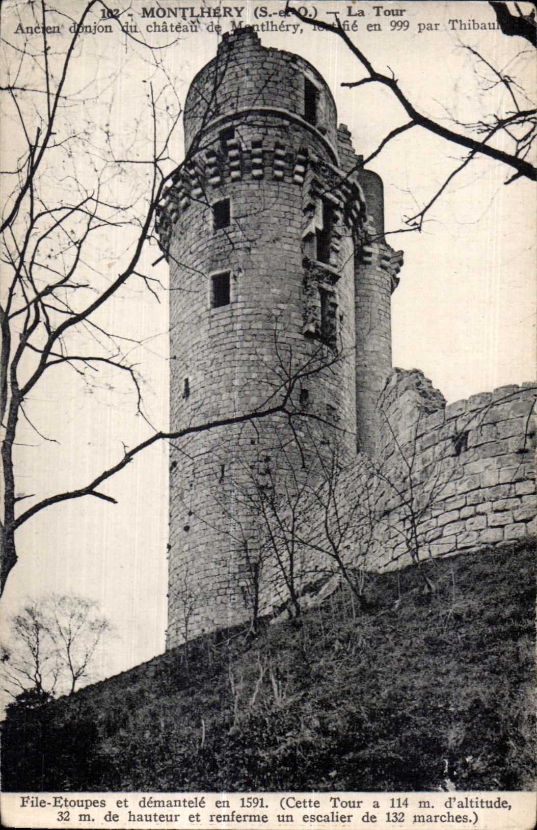 Montlhery - Chateau - La Tour - CPA 