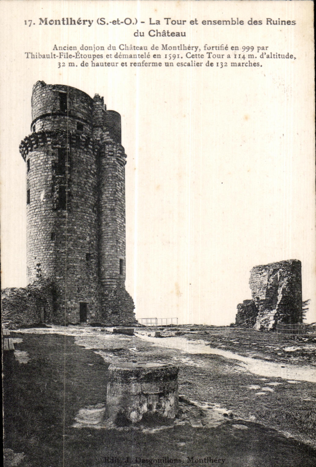Montlhery - Chateau - La Tour - CPA 