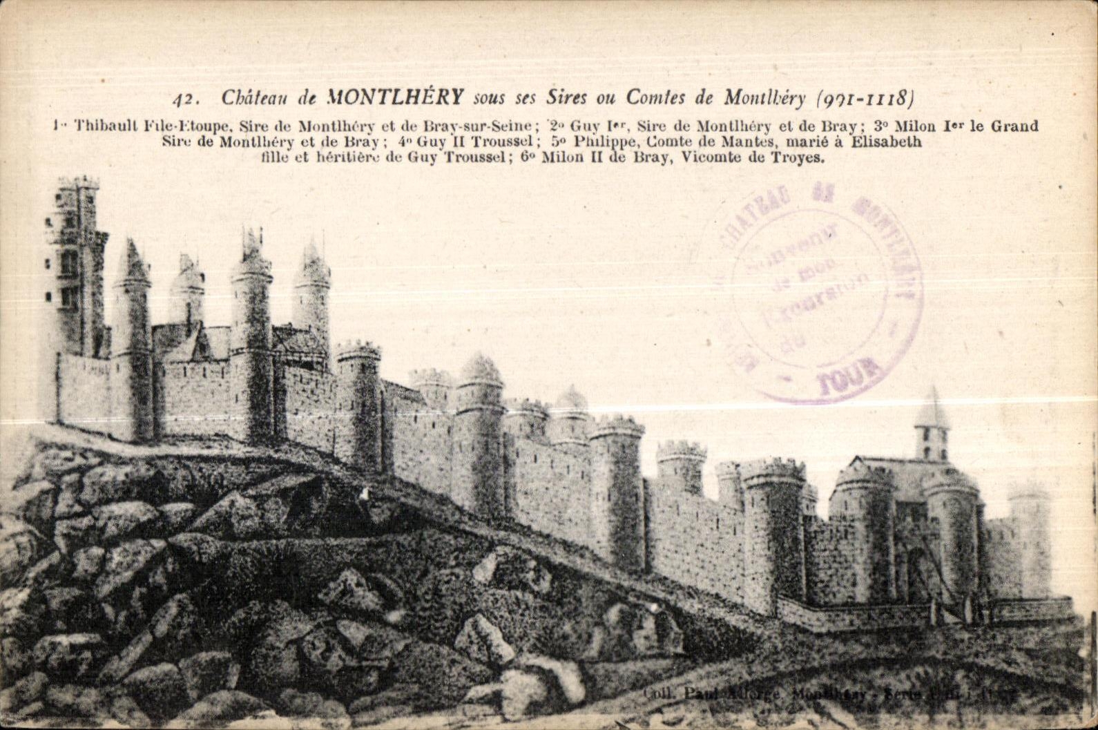 Montlhery - Le Chateau - CPA 