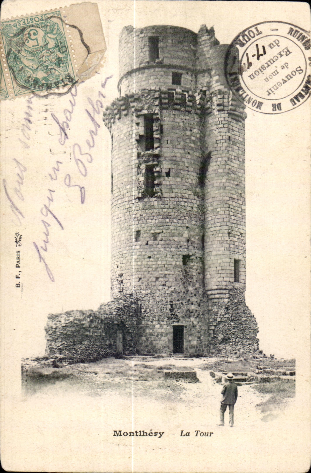 Montlhery - La tour - Chateau - CPA 