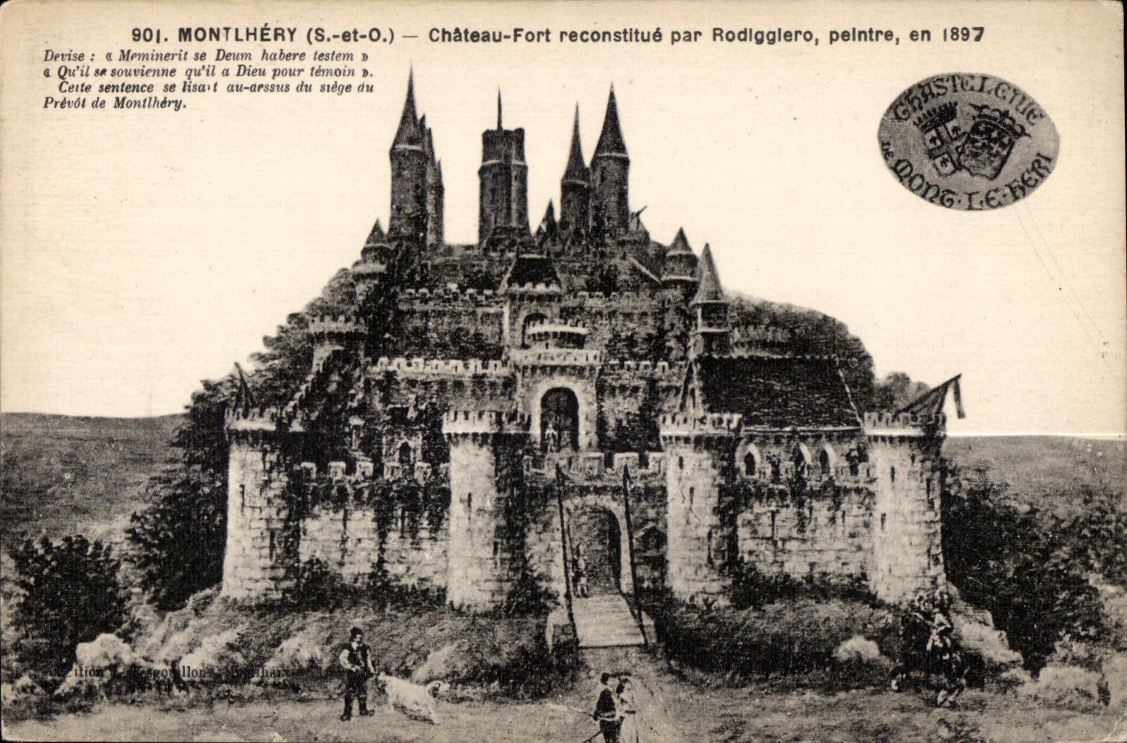 Montlhery - Chateau Fort - CPA 