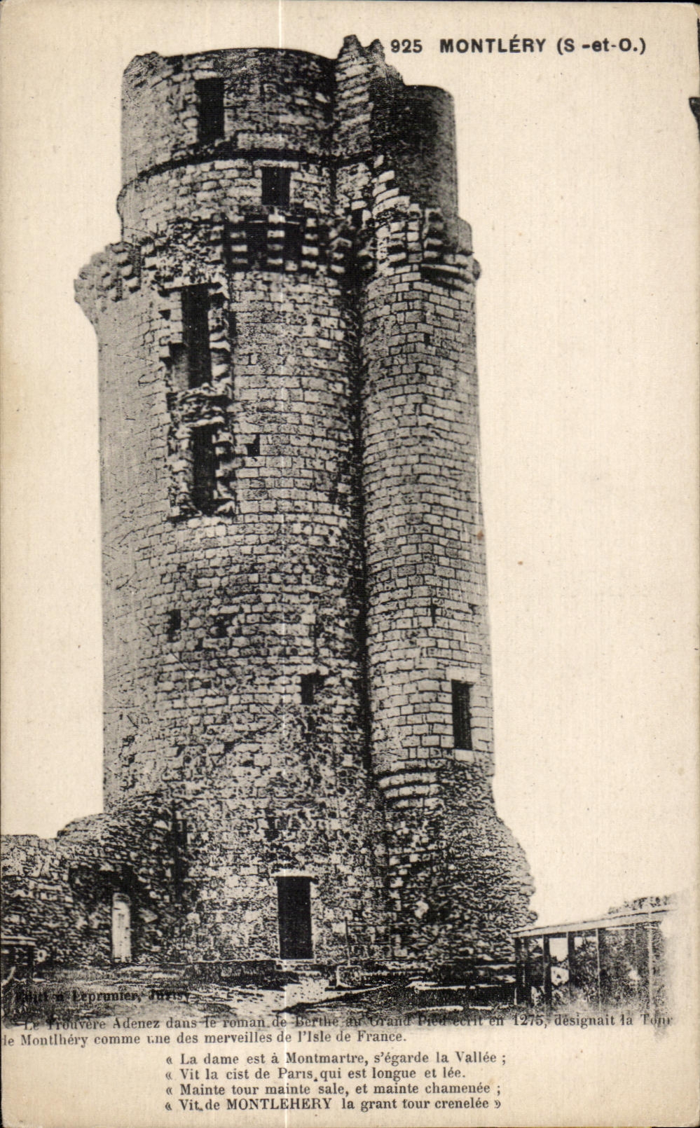 Montlhery - Le Chateau - La Tour - CPA