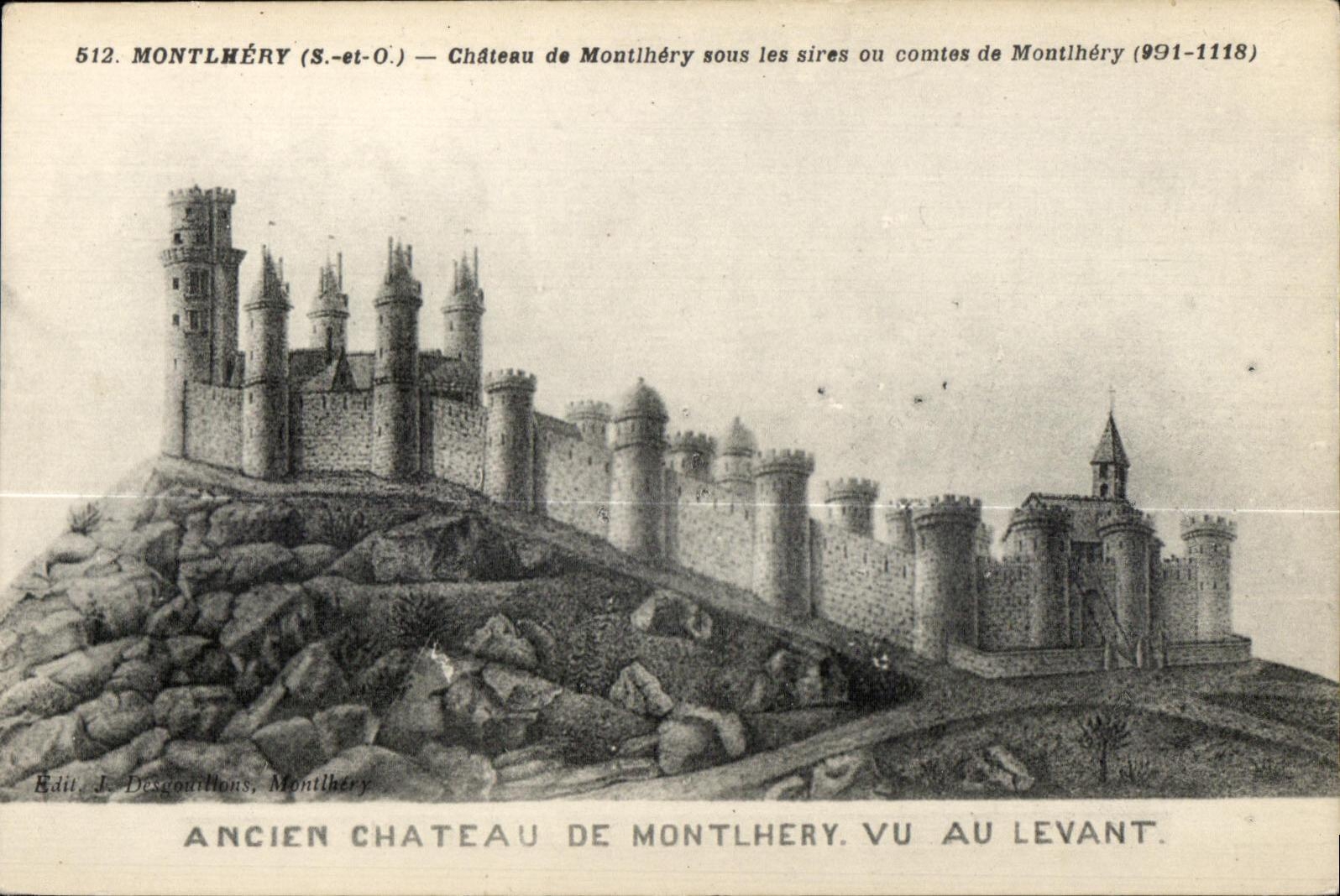 Montlhery - Le Chateau - CPA 