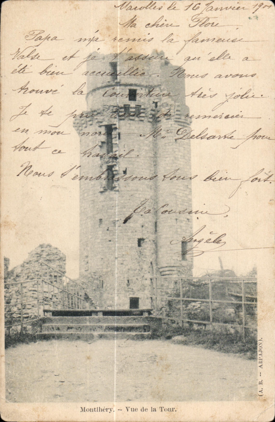 Montlhery - Le Chateau - La Tour - CPA