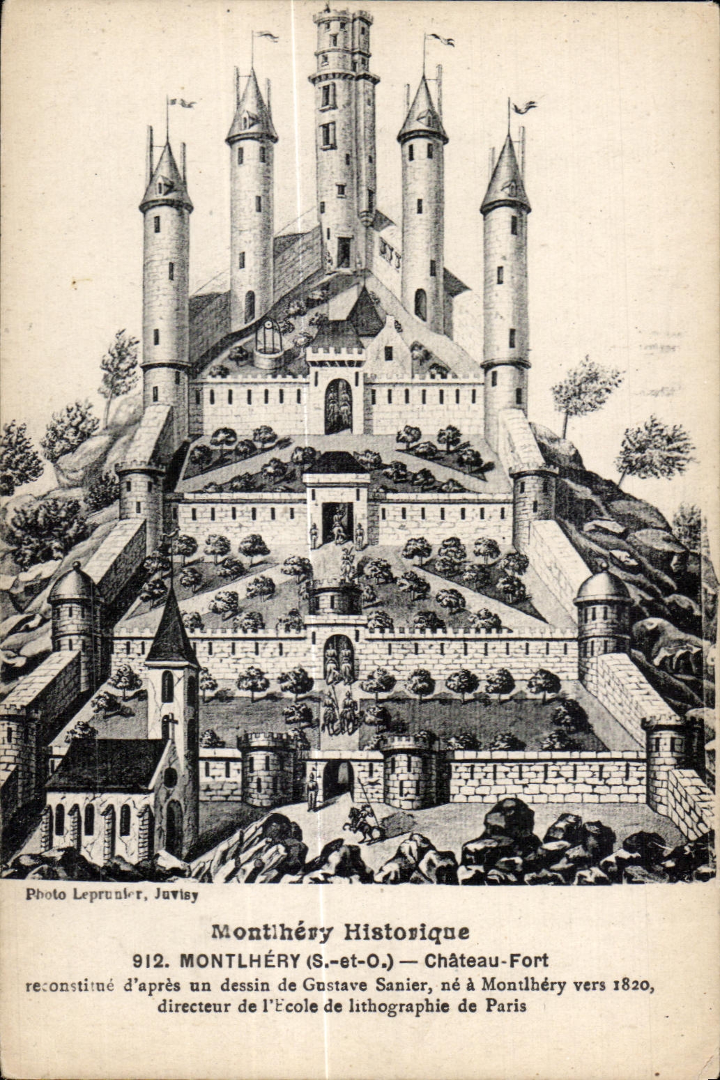 Montlhery - Le Chateau Fort - CPA 