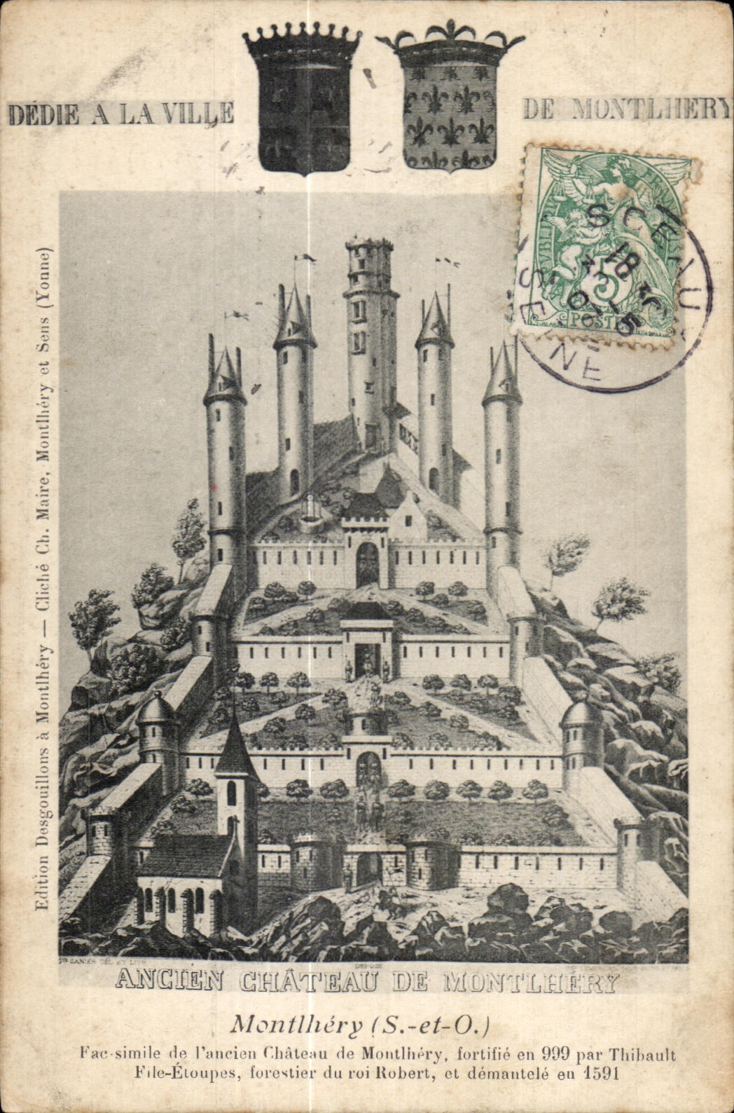 Montlhery - Le Chateau Fort - CPA 