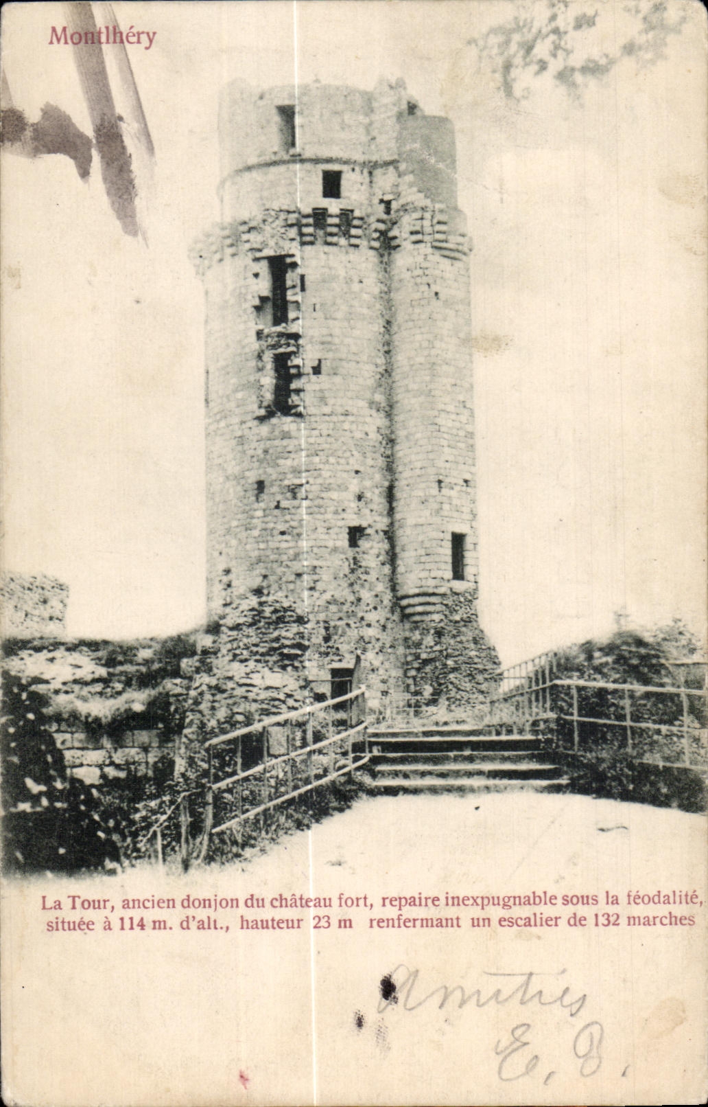 CPA Montlhery Le chateau