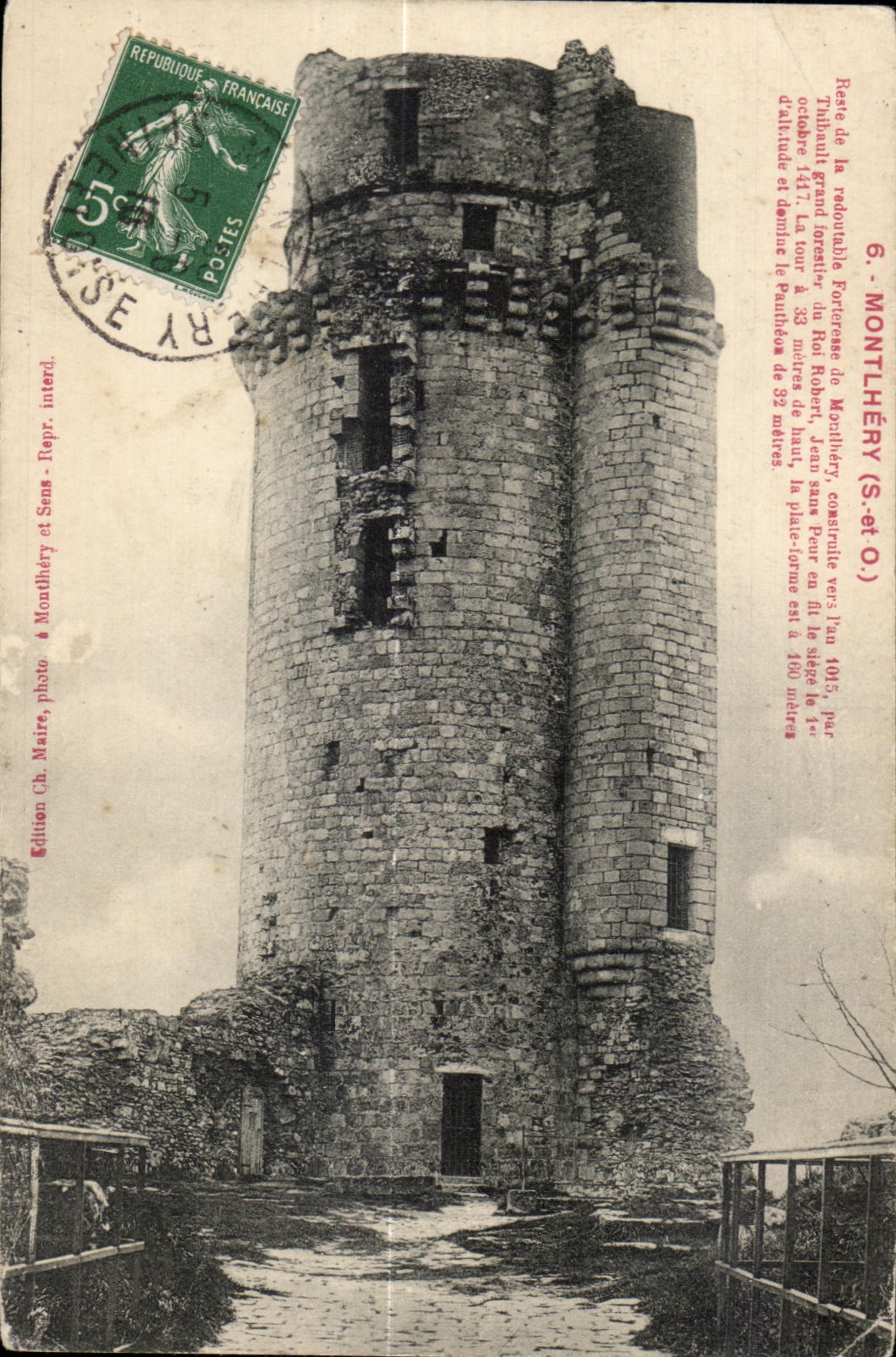 CPA Montlhery (S -et O ) 