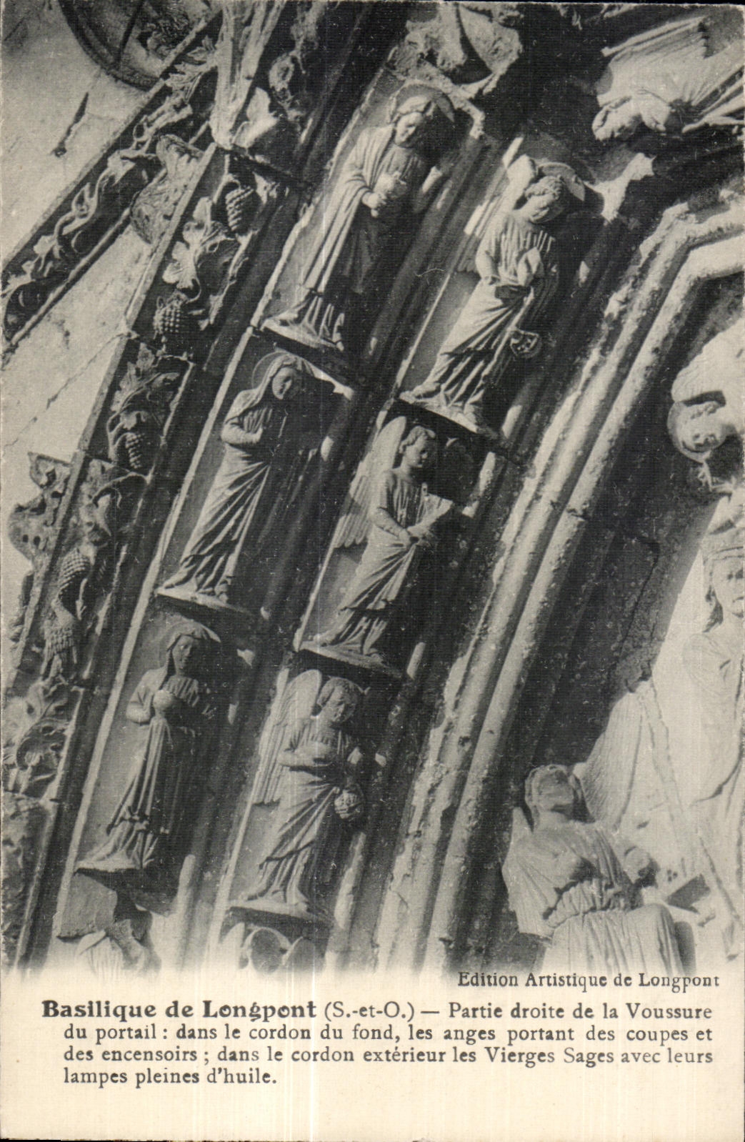 CPA Basilique de Longpont