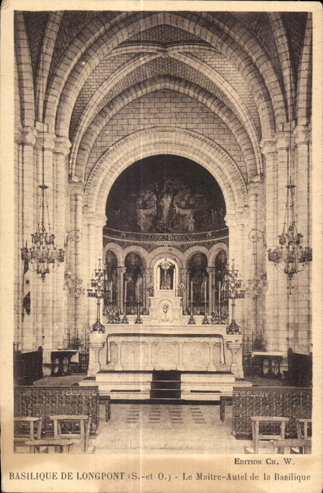 Longpont - the Basilica - the Master Furnace bridge - CPA