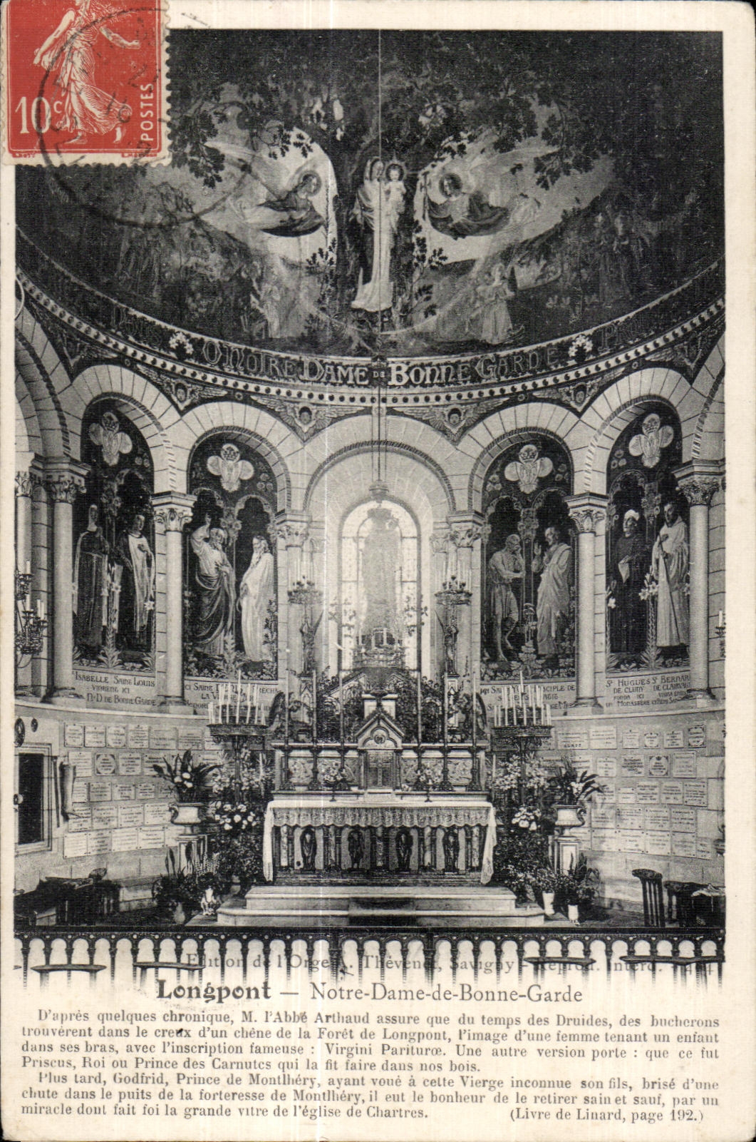 Longpont - Notre Dame de Bonne Garde - CPA 