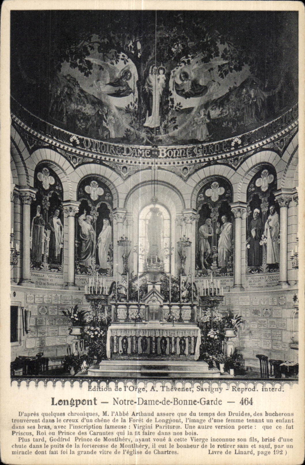 Longpont - Notre Dame de Bonne Garde - CPA 