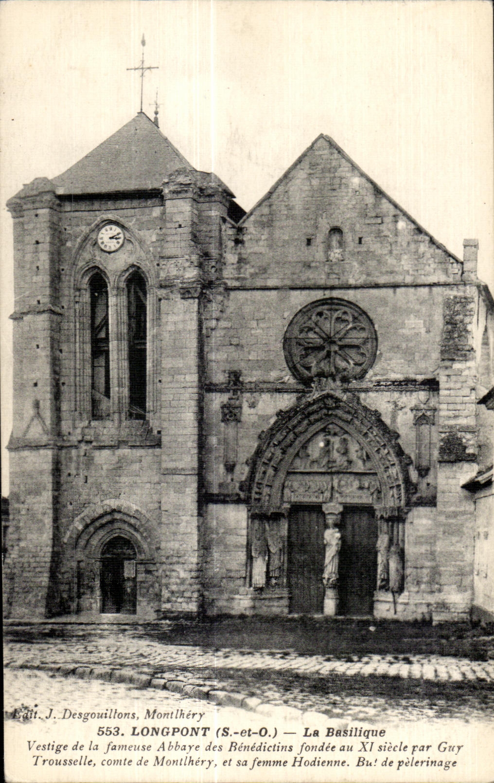 Longpont - L Eglise - CPA 