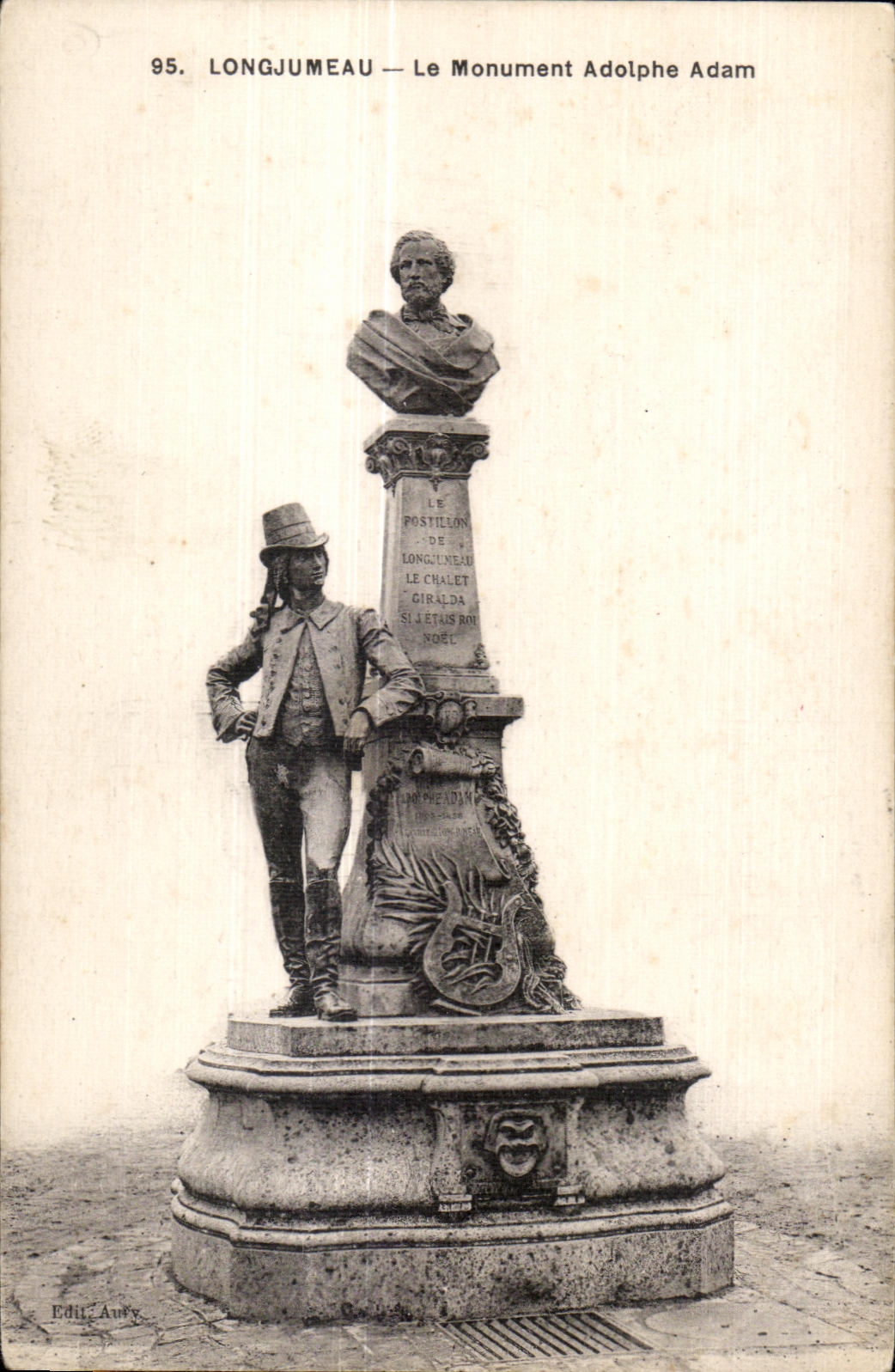 Longjumeau - Monument d Adolphe Adam - CPA