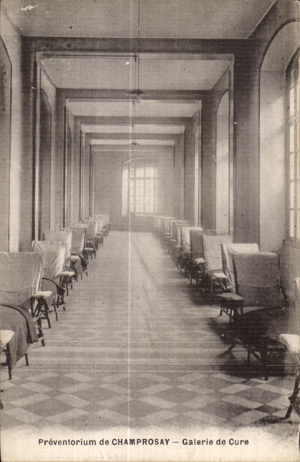 CPA Preventorium de champrosay Galerie de Cure