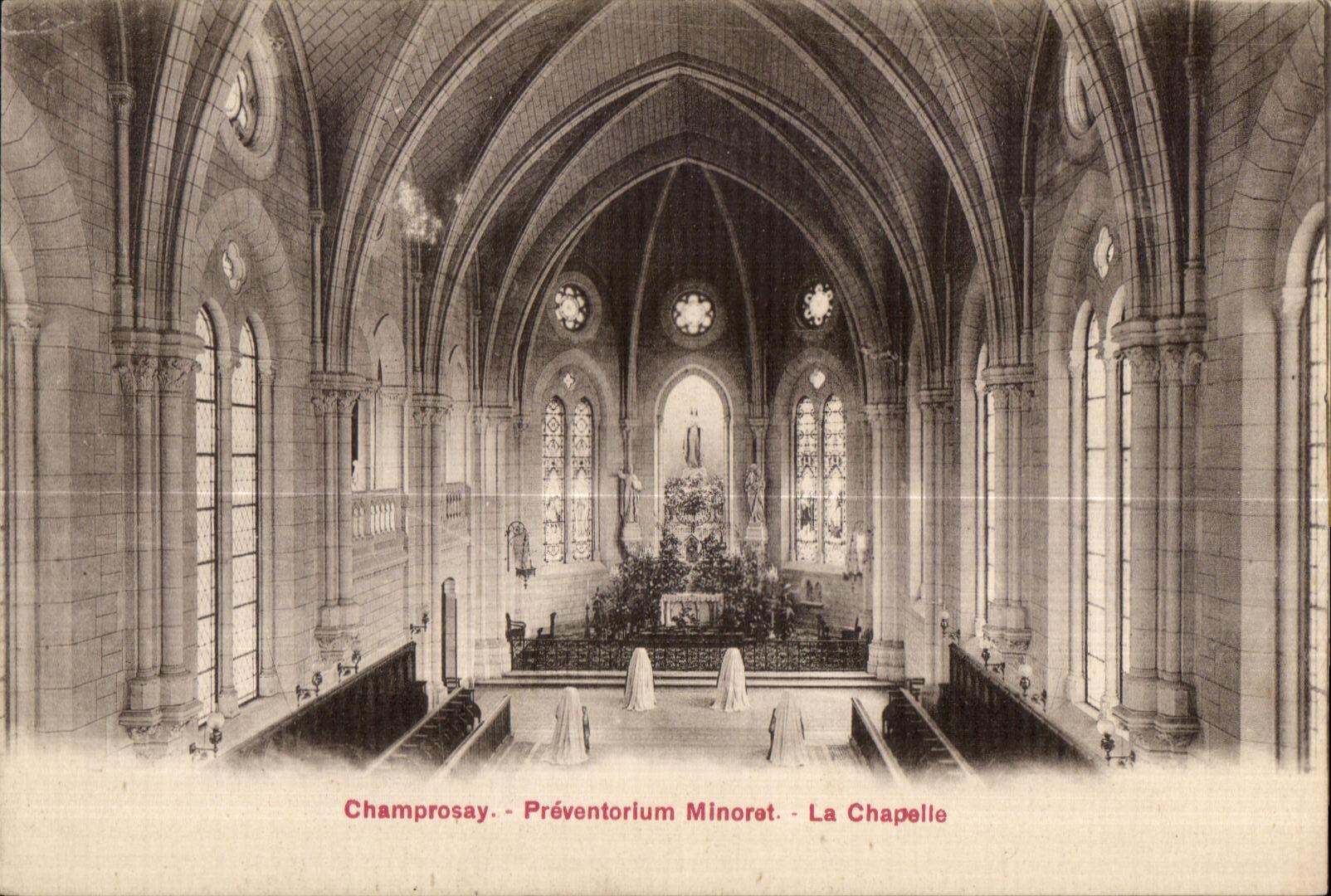 CPA Champrosay Preventorium Minoret La Chapelle