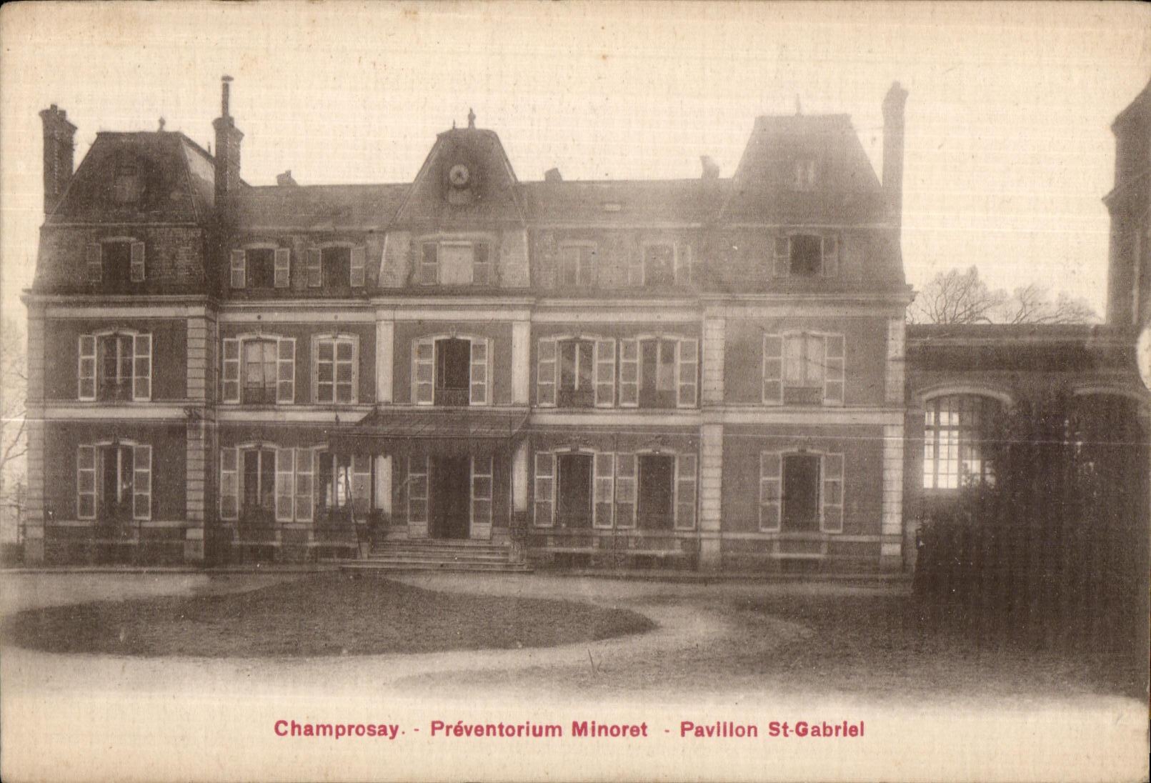 CPA Champrosay Preventorium Minoret Pavillon St Gabrlel